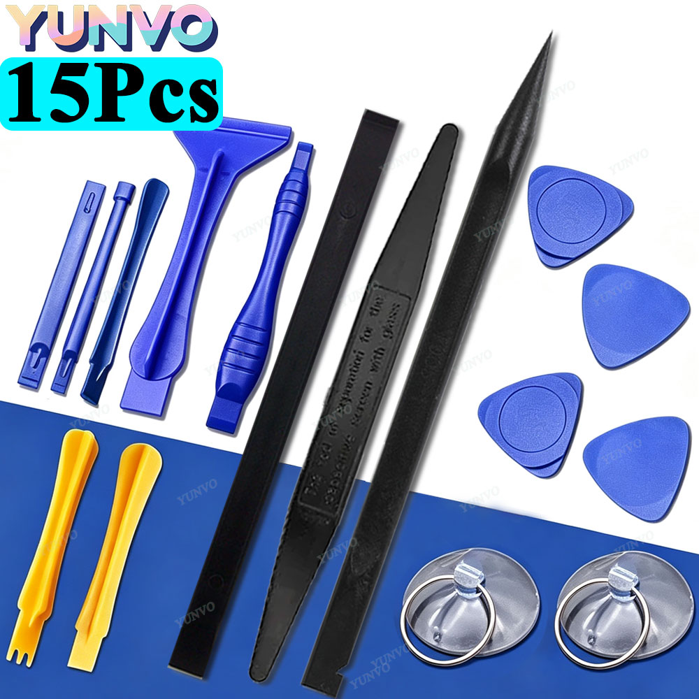 Phone Opening Tool - Alat Pembuka Spudger Plastik, Kit Alat
