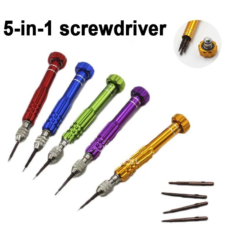 Phone Opening Tool - Set Peralatan Pembongkaran Mata Obeng Mini,