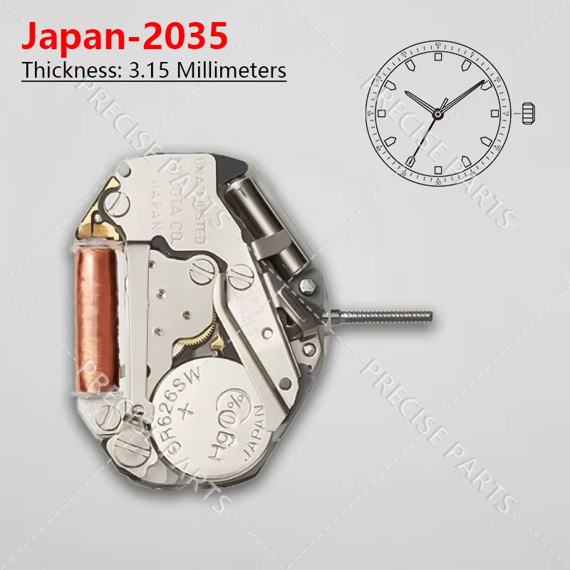 Mesin Jam Quartz Miyota 2035 J - Electronics Repair Tools ulasan dan harga
