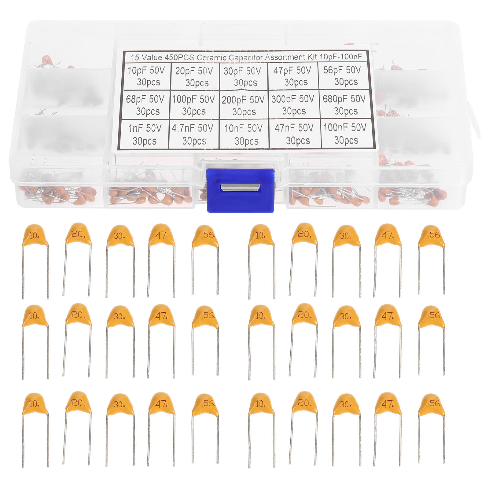1 Set Kumpulan Kapasitor Keram - Electronics Repair Hobby ulasan dan harga